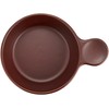 Reddish Brown One-Handed Ajillo Ajillo Pot, Diameter 5.9 inches (15