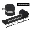 2pcs Rodilla Deportivas Vendas Compresion Gym Knee Wraps