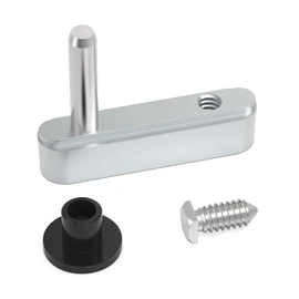 Shuisen Shower Door Pivot Block with 3/4" Pin for Framed Swing Shower Doors, Shower Door Pivot Pin Kit Fits Framed Swing Shower Door Replacement Pivot Bracket, Shower Door Replacement Parts