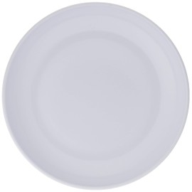 ENTEC Japanese Plate, 6.0 inch (6.0 mm), For Meals, A-1, White, No.44A