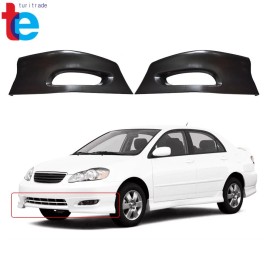 labwork Front Bumper Lip Splitter Chin Spoiler Body Kit For Toyota Corolla 05-08 S Style