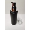 Meliars Frasco Dosificador Dispensador 80 Ml Negro Frost (10 Pzs)