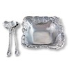 Arthur Court Designs Aluminum Metal Elephant Salad/Fruit Serving Bowl and
