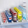 Soda Can Dispenser for Refrigerator,Self-Pushing Drink Organizer for Fridge, Width