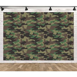 CORFOTO 8x6ft Green Camouflage Backdrop Soldier Army Military Photo Backdrop Camo Background for Army Theme Deocr Welcome Soldier Party Decorations Camo Photo Booth Props Military Wallpaper