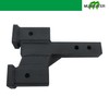 munirater Replacement for Trailer Dual Hitch Extender Adapter with 2-inch