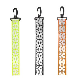 Reflector Reflective Suspender, Reflective Keychain, Reflective Pendant, Reflective Backpack Pendant, Double Sided Reflective, Night Fluorescent, Suitable for Travel, Camping, Climbing, Night Running,