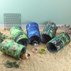 IBWell Cute Mushroom Guinea Pig Hideout Tunnel Bunny Tunnel Guinea