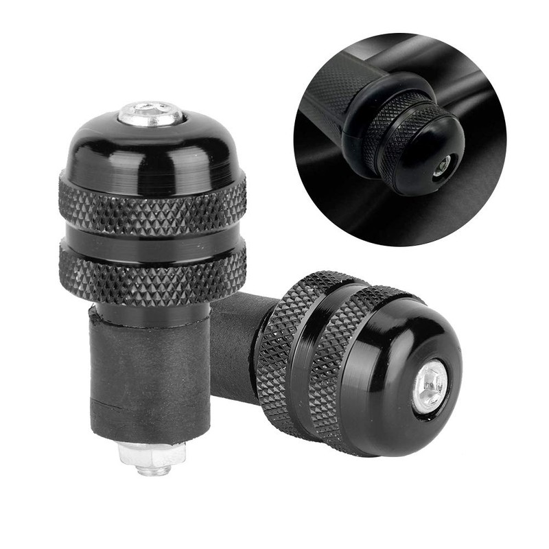 Terisass 2 x 22 mm handlebar grips handlebar end plugs