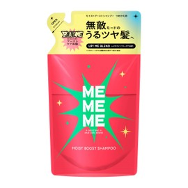 【MEMEME】 MEMEME Moist Boost Shampoo Refill 320ml Red Kiwi & Freesia Fragrance Hair Quality Improvement for Curly Hair Non-Silicone Formula Sulfate-Free Synthetic Colorant-Free Kao