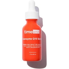 TIMELESS Sérum Coenzima Q10 2 con Matrixyl 3000 y Ácido Hialurónico 30 ml - Serum Facial Antioxidante - Suero hidratante y antiedad para todo tipo de 