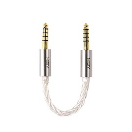 Aux Audio Cable 4.4mm to 4.4mm HiFi Professional Audio OCC Cable Gold-Plated Copper Jack