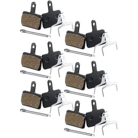 Vmingo Balata Bicicleta para Bici Universal Pastillas Freno Disco Reemplazo Caliper Compatible con Tektro Shimano (6 par)