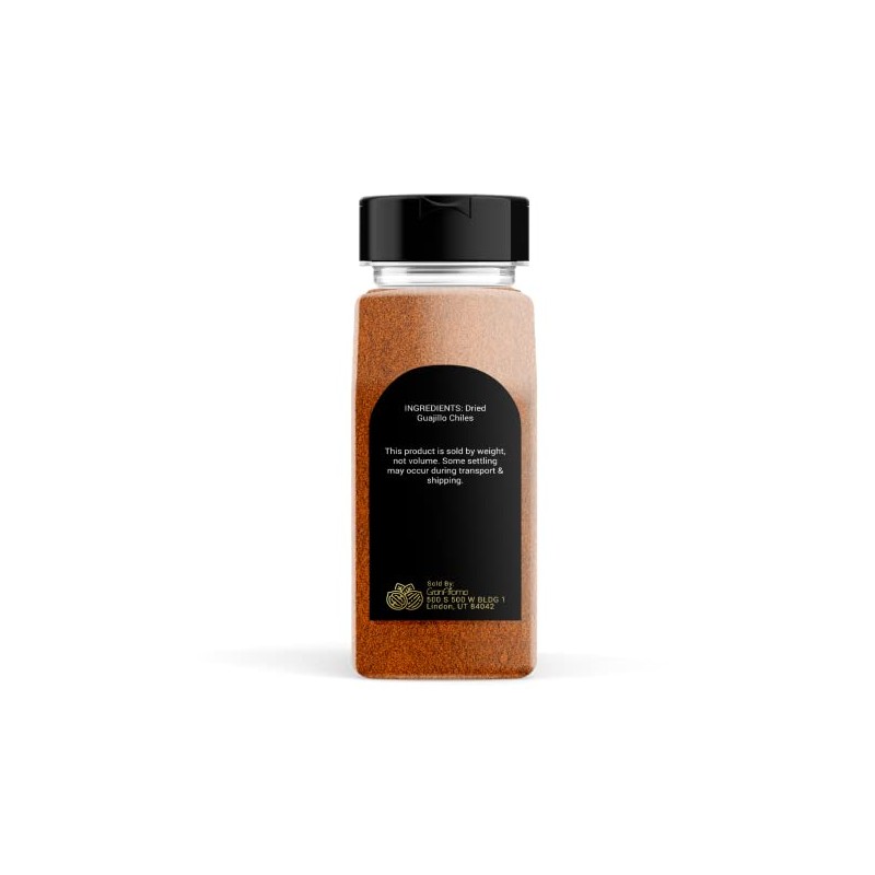 GranAroma 8 oz Guajillo Chile Powder, Mexican Cuisine, Soups &