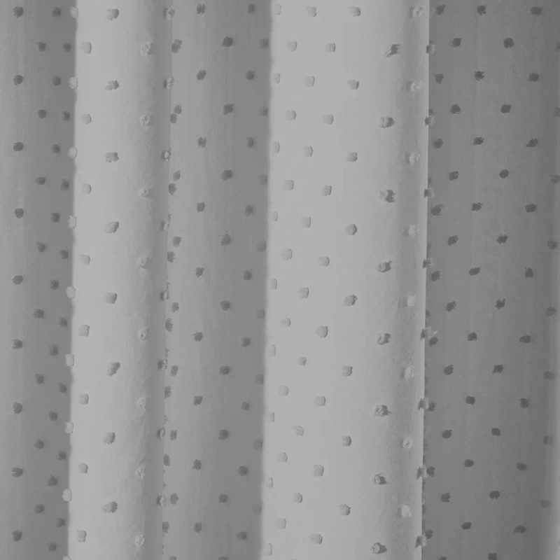 Vianney Juego De 2 Cortinas Viasoft Glaciar Largas Vianney