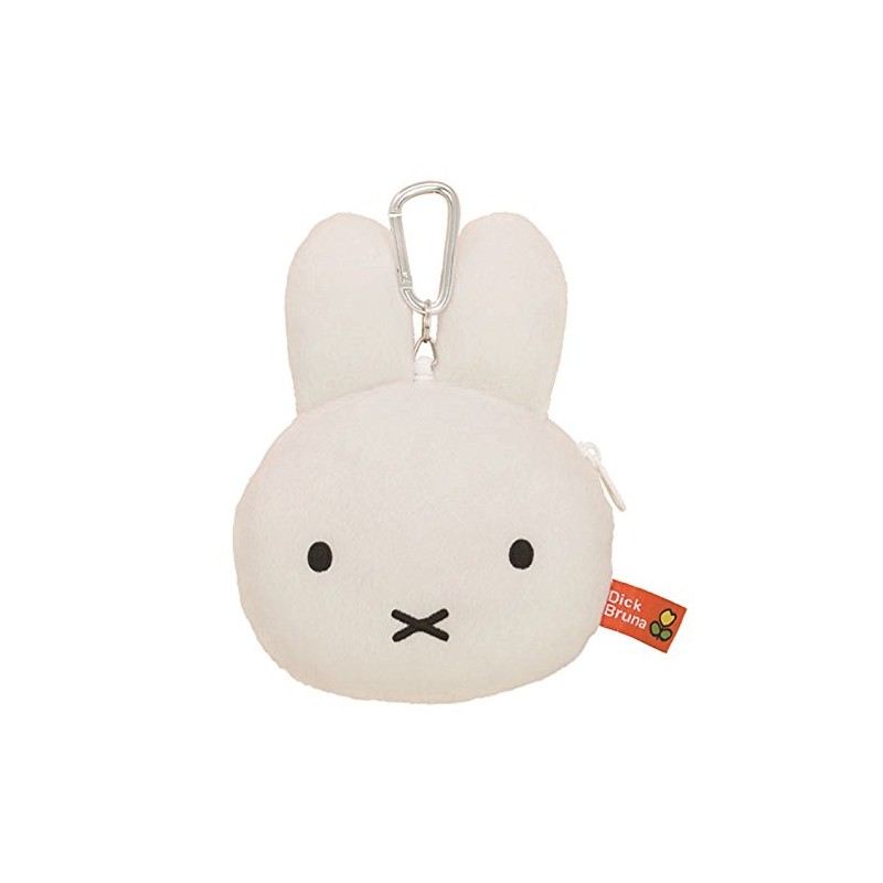 セキグチ(Sekiguchi) ポリエステル ブルーナ ミッフィー フェイスパスケース