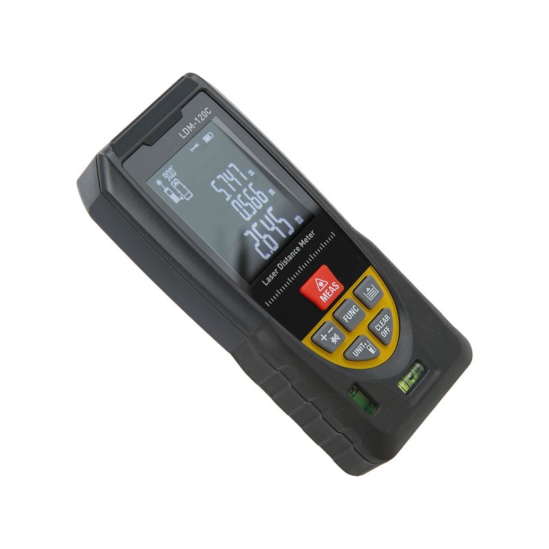 Laser Rangefinder LDM‑120C High Accuracy Antiglare Laser Infrared Electronic Ruler