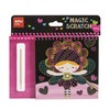Apli Kids 16525 Magic Scratch Art Set Feen, schwarz