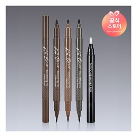 Clio 클리오 킬브로우 듀얼 타투펜 기획세트 타투펜+리무버펜 구성 Clio Kill Brow Dual Tattoo Pen Special Set Tattoo Pen + Remover Pen 구성