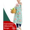 APRONNER Cotton Linen Baking Plus Size Aprons for Women with