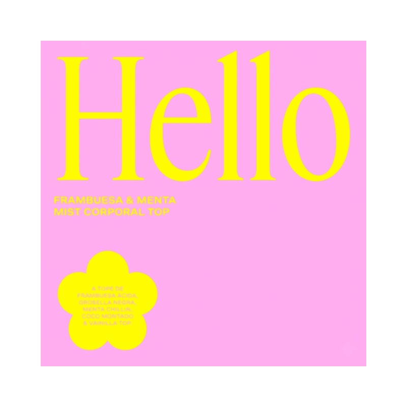 Loción Corporal Daise Hello Raspberry & Mint 100ml
