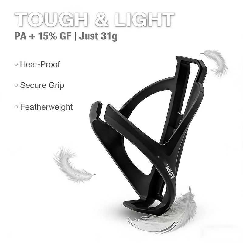 Original Scooter Water Bottle Holder Ultra-Light Bottle Cages with Screws