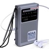 NOAA Weather Radio Portable Radio Includes 3.5mm Jack Wired Headphones,