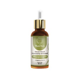 Serum Facial Hidratante Antiedad MatiMati Avena, Colégeno, Pantenol, Alantoína, Antiedad, Calmante 50 ml