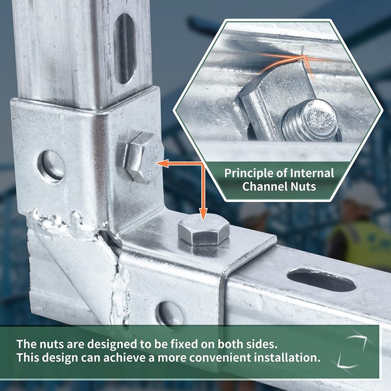 P3010 Channel Nut and 1/2" x 15/16" Bolt for All