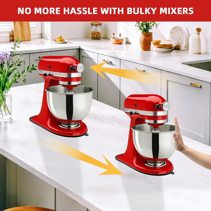 Mixer Slider Mat for KitchenAid 4.5-5 Qt Tilt Head Stand