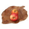GURU SHOP Wooden Fruit Bowl, Carved Fruit Bowl, Wooden Plate,