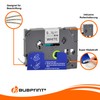Bubprint Compatible Label Tape Replacement for Brother TZe-221 for P-Touch