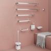 Gedy Spluga 30 cm Towel Rail - Chrome