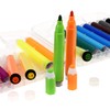 Rex London Set of 18 Coloured Felt Tip Stamp Pens
