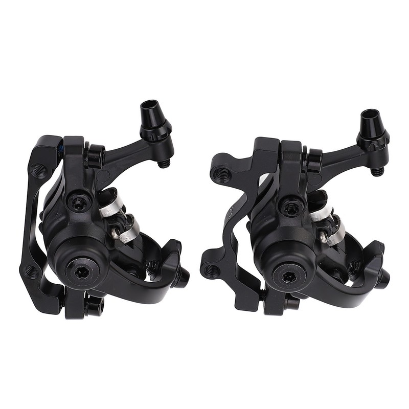 2PCS Bike Disc Brake Kit Aluminum Alloy Bilateral Drive Mechanical