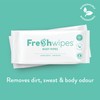 FreshWipes Body Wipes for Adults – 12 Pack - Unscented