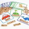 100Pcs Spell Learning Educational Toys Alphabet Colors Recognition Game Matching