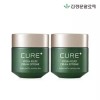 Kim Jeongmoon Aloe 큐어 하이드라 릴리프 크림 익스트림 50g 2개