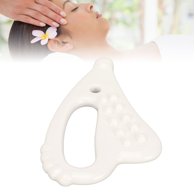 Ceramic Gua Sha Tool Massaging Lymphatic Drainage Trigger Point Guasha