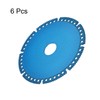 HARFINGTON 6pcs 5" Diamond Saw Blade, 7/8" (22mm) Arbor Cut