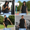 Sauna Shirt for Men Heat Trapping Workout Vest Hoodies Mens