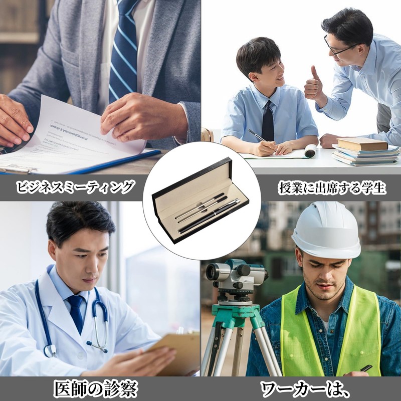 Coollooda Ballpoint Pen, Oil-based, Present, Ballpoint Pen, Black Refill, High