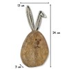 Wooden and Metal Easter Decoration Wooden and Metal Easter Egg