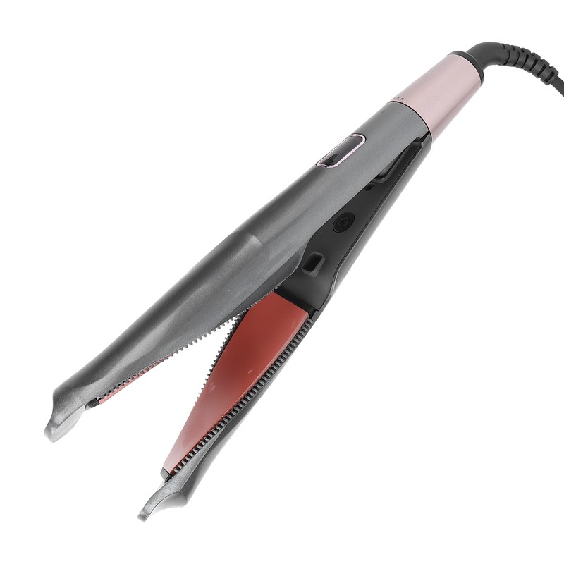 Hair Straightener Curler Professional Temperature Adjustable LCD Curling Iron for
