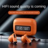 Fahgaer Portable Clock Wireless Bluetooth Earphones Semi in Ear Touch