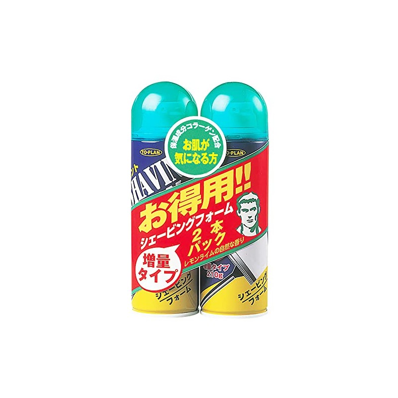 トプラン シェービングフォーム デリケート肌用 2個パック