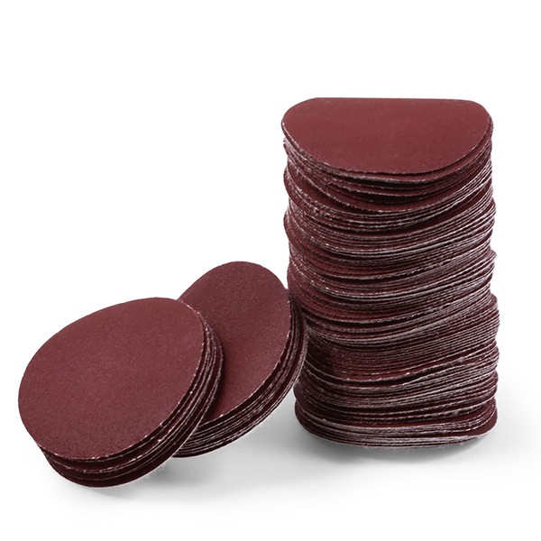 LEONTOOL 2 Inches Hook and Loop Sanding Discs 240 Grit