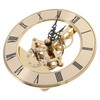 COHEALI Clock Mechanism Repair Part Metal Crystal Clock Insert with
