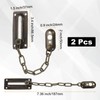 M METERXITY 2-Pack Door Chain Lock, Premium Security Door Chain