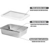 Tuperoymse Stainless Steel Containers Food Storage Bento Box Dishwasher Safe
